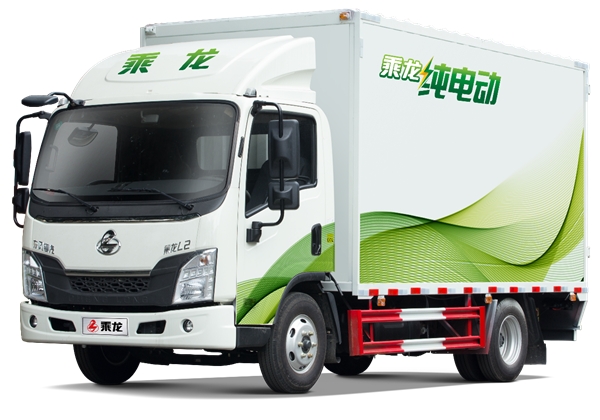 城市配送买什么纯电车？大容积、长续航的乘龙轻卡是首选！